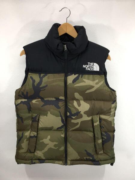 THE NORTH FACE ザノースフェイス ND91844 ノベルティー ヌプシ ベスト カモフラージュ サイズ M THE NORTH FACE ヌプシダウンベスト ND91844