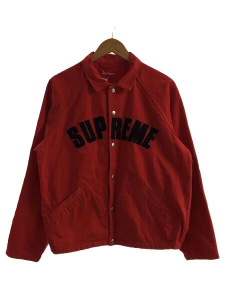 Supreme(シュプリーム) / コーチジャケット/M/コットン/レッド/赤/Snap  