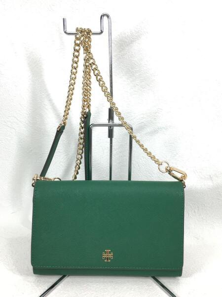 TORY BURCH(トリーバーチ) / ショルダーバッグ/レザー/グリーン 