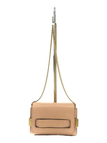 Chloe(クロエ) / ショルダーバッグ/レザー/ベージュ/無地/コンパクト  