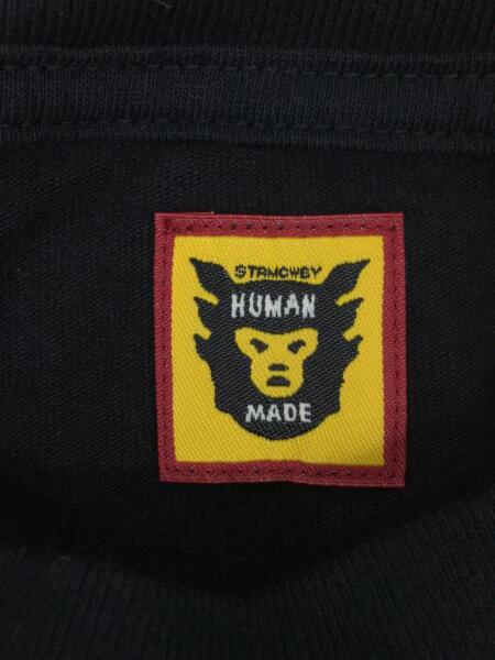 【新品試着のみ】ヒューマンメイド　 Lサイズ ロゴプリント　限定コラボ商品 新品試着のみ】ヒューマンメイド Lサイズ ロゴプリント 限定コラボ商品