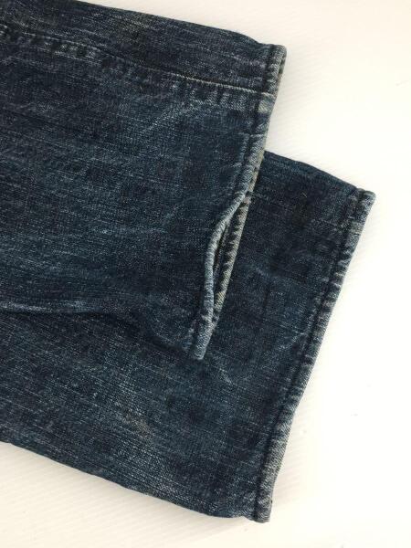 YAMANE DELUXE◆ボトム/35/コットン/IDG/無地