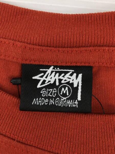 STUSSY(ステューシー) / ロンT/長袖Tシャツ/M/コットン/テラコッタ 