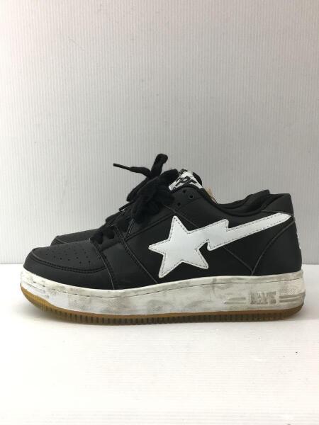 A BATHING APE(アベイシングエイプ) / ローカットスニーカー/24cm/BLK 