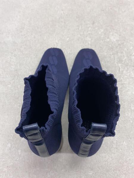 HERMES / ヴォルヴェール/ノリ跡有/ブーツ/37.5/NVY/ソックスブーツ/ショートブーツ/アンクル HERMES(エルメス) / ヴォルヴェール/ノリ跡有/ブーツ/37.5/NVY