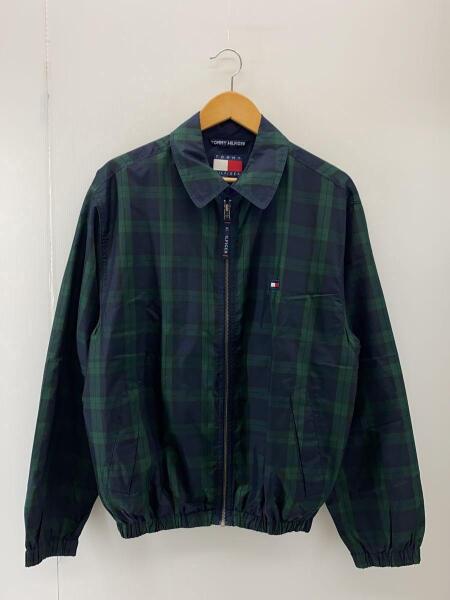 TOMMY HILFIGER ブラックウォッチ フリースジャケット