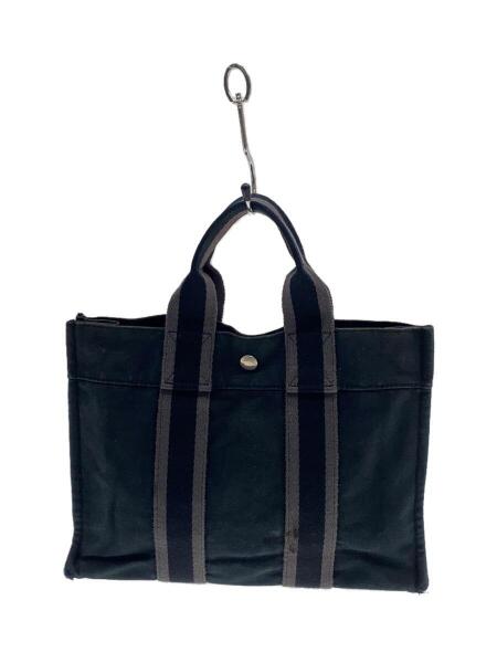 HERMES(エルメス) / トートバッグ/フールトゥ/BLK/汚れ色あせ有 | 中古 