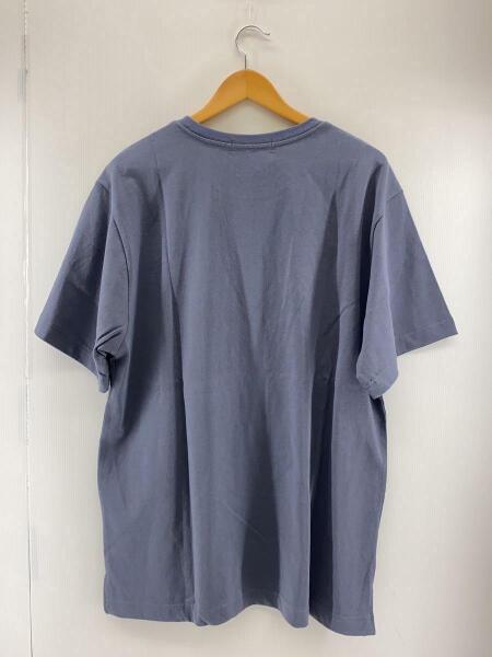MLVINCE(メルヴィンス) / Tシャツ/XL/コットン/ブルーグレー/刺繍ロゴ 