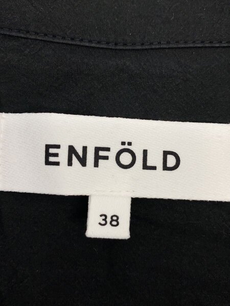 ENFOLD(エンフォルド) / TACK SLEEVE SHIRTS DRESS/23SS/38/コットン 