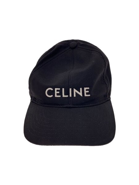 CELINE(セリーヌ) / キャップ/L/ポリエステル/BLK/メンズ/2aus9242n