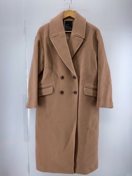 NOBLE ノーブル】ベージュ ハーフコート オープンフロント Noble
