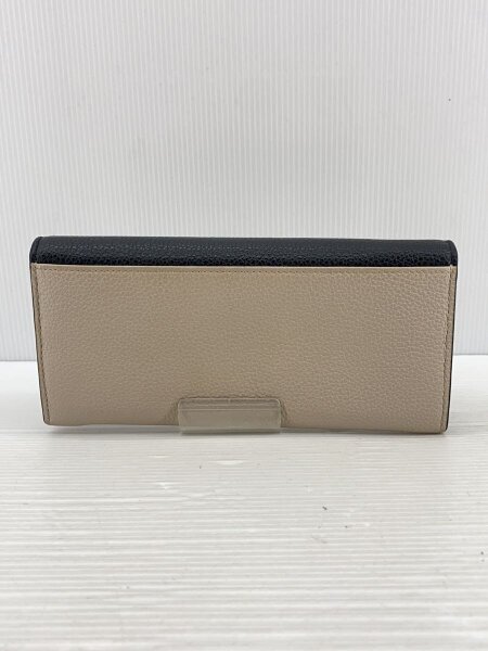 FURLA(フルラ) / 長財布/レザー/ブラック/ベージュ/バイカラー 