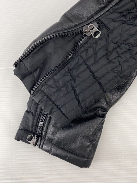 ARMANI JEANS(アルマーニジーンズ) / レザー切替/ジャケット/46