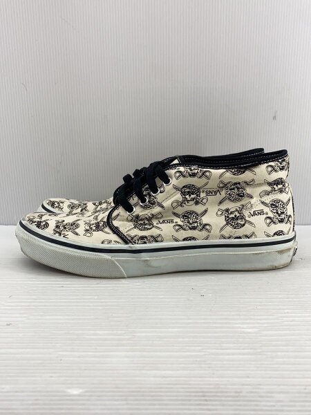 VANS(バンズ) / スカルパイレーツ/復刻/ハイカットスニーカー/US10/WHT 
