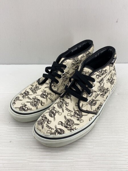 VANS(バンズ) / スカルパイレーツ/復刻/ハイカットスニーカー/US10/WHT 