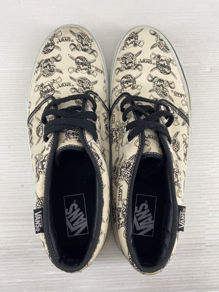 VANS(バンズ) / スカルパイレーツ/復刻/ハイカットスニーカー/US10/WHT 