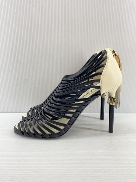 CHANEL(シャネル) / サンダル/37/BLK/G33708/ココマークヒール | 中古
