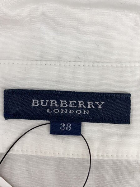 BURBERRY LONDON(バーバリーロンドン) / 長袖シャツ/38/コットン/WHT 