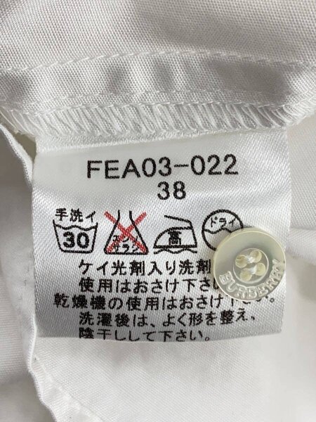 BURBERRY LONDON(バーバリーロンドン) / 長袖シャツ/38/コットン/WHT 
