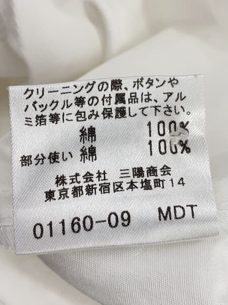 BURBERRY LONDON(バーバリーロンドン) / 長袖シャツ/38/コットン/WHT 