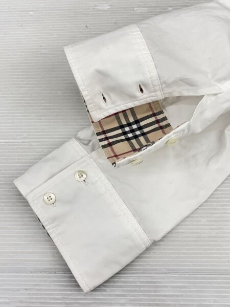 BURBERRY LONDON(バーバリーロンドン) / 長袖シャツ/38/コットン/WHT 