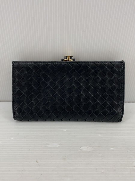 BOTTEGA VENETA(ボッテガヴェネタ) / 長財布/レザー/BLK/レディース 