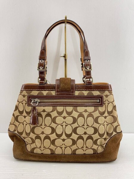 COACH(コーチ) / シグネチャー柄/ハンドバッグ/--/BRW/総柄/7054 