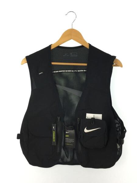 NIKE◇ダウンベスト/S/ポリエステル/BLK/FB7374-010 セール】ナイキ