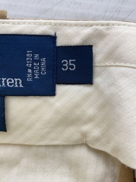 POLO RALPH LAUREN / ストレートパンツ/M/コットン/BEG POLO RALPH LAUREN(ポロラルフローレン) / ストレートパンツ/M