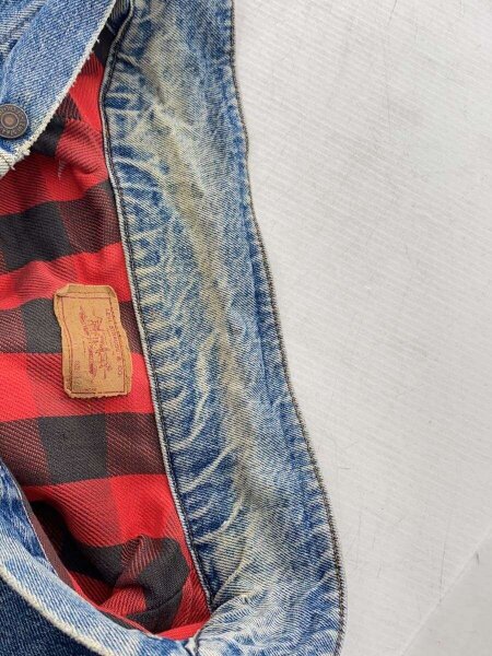 Levi's(リーバイス) / Gジャン/42/デニム/IDG/内側赤チェック | 古着の