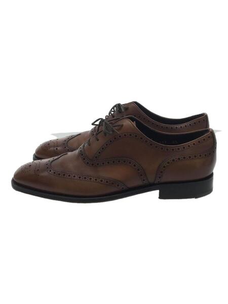 PRADA(プラダ) / ドレスシューズ/UK8.5/BRW/レザー/ウイングチップ 