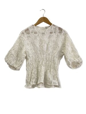BALLSEY(ボールジィ) / スムースラミーフリルカラーブラウス/25SS/36 