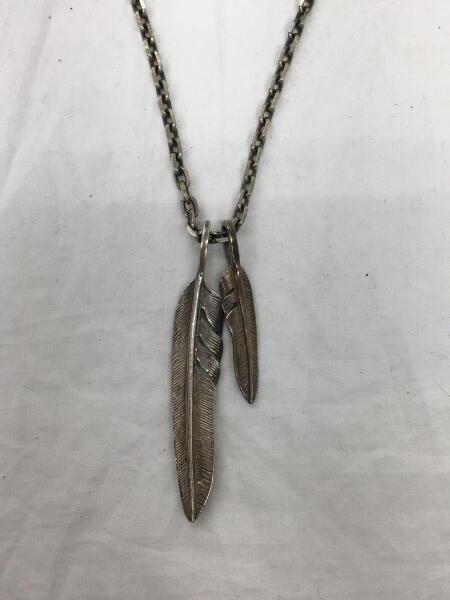 FIRSTARROWs シルバー ターコイズ フェザーネックレス FIRST ARROW'S(ファーストアローズ) / ネックレス/SILVER/SLV/メンズ