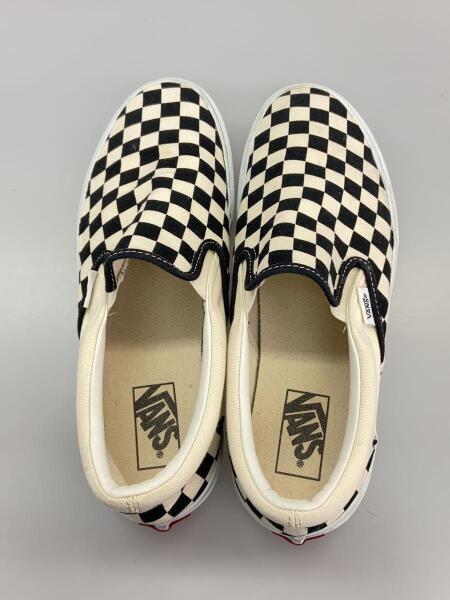 VANS(バンズ) / スリッポン/チェッカーフラッグ/26.5cm/BLK/キャンバス 