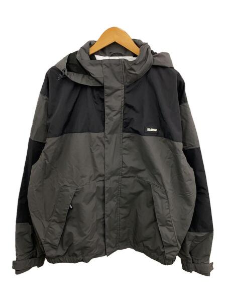 X-LARGE(エクストララージ) / PANELED NYLON JACKET/XL/ナイロン/KHK 