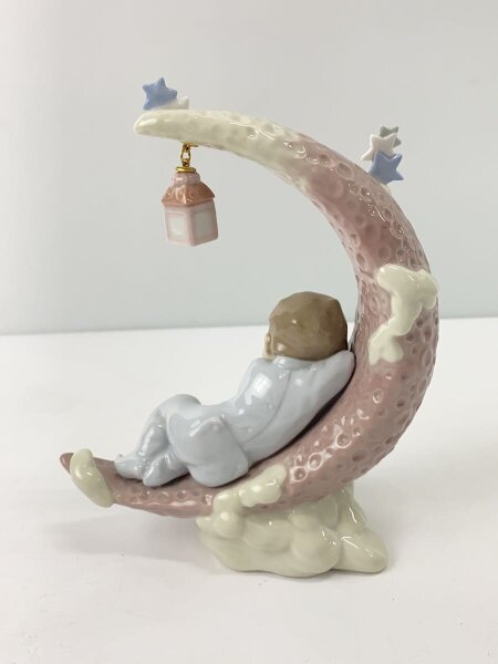 lladro リヤドロ 「お月様のベッド」 リヤドロ 06479 お月様のベット