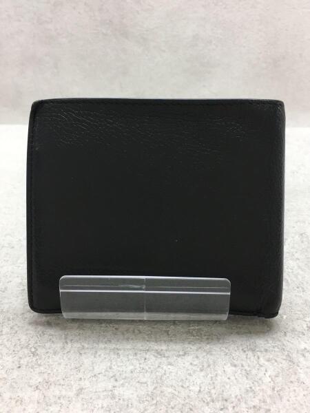 BALENCIAGA(バレンシアガ) / 2つ折り財布/レザー/BLK/無地/ユニ