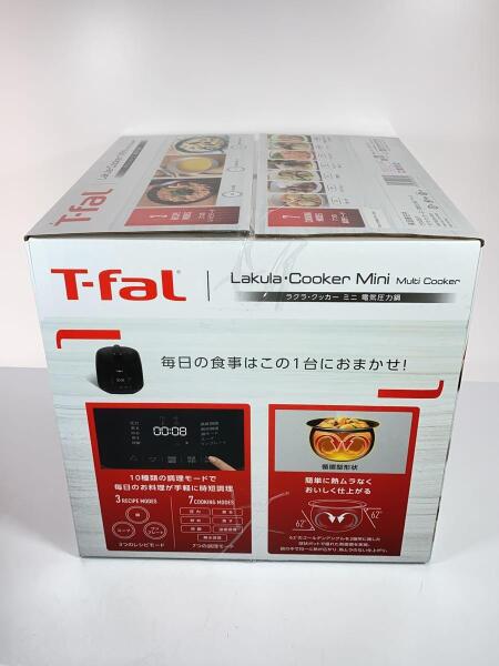 T-fal / Lakula: Cooker Mini 電気圧力鍋 ラクラ・クッカー ミニ 電気圧力鍋 ホワイト CY3401JP | ティファール