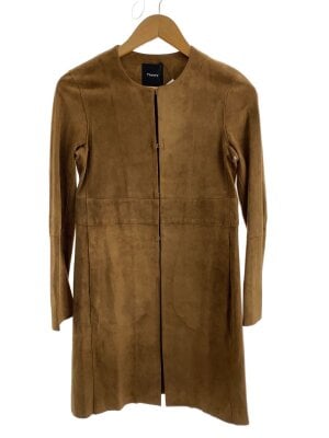 theory(セオリー) / 22SS/Synthetic Double Cloth Military Coat/S/KHK