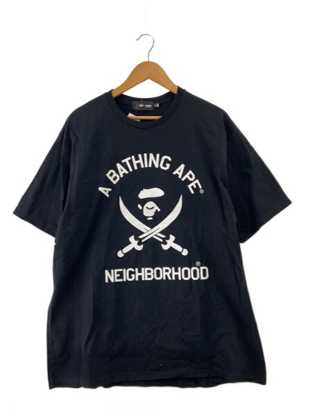 A BATHING APE(アベイシングエイプ) / Tシャツ/XXL/コットン/BLK/無地 