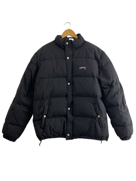 STUSSY(ステューシー) / ダウンジャケット/XL/ポリエステル/BLK/115544