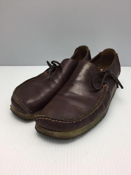 【美品】Clarks LUGGER BLK SMOOTH LEATHER 27 Clarks Originals Lugger Boot - Black Waxy -26173621