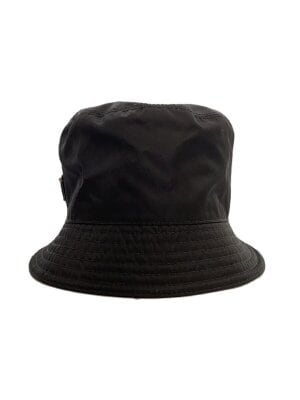 PRADA◆バケットハット/L/BLK/無地/メンズ/2hc137 2drt PRADA◇三角プレートバケットハット⁄L⁄BLK⁄無地⁄メンズ⁄2HC137 楽天