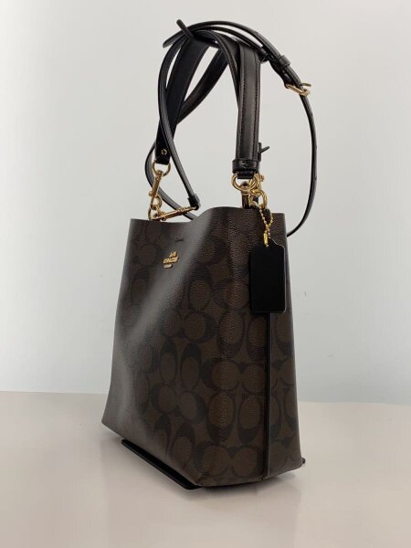 COACH(コーチ) / モリー・バケットバッグ22_シグネチャー_ブラック 