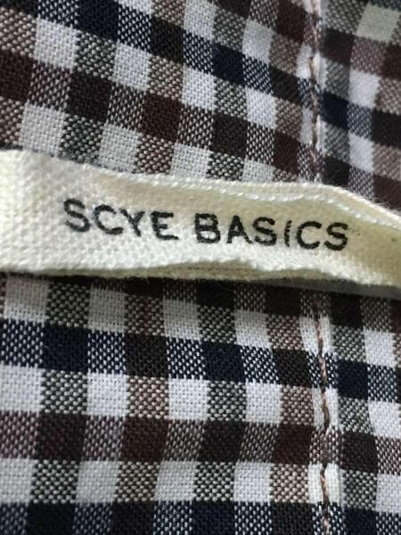 Scye チェック コットンリネン ブルゾン SCYE / サイ | 20th リネン