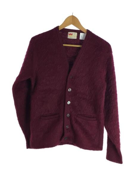 60s 毛足長 BIGSIZE GRANT CREST モヘア カーディガン 60s GRANT- CREST Vintage Mohair Cardigan 毛足長め |