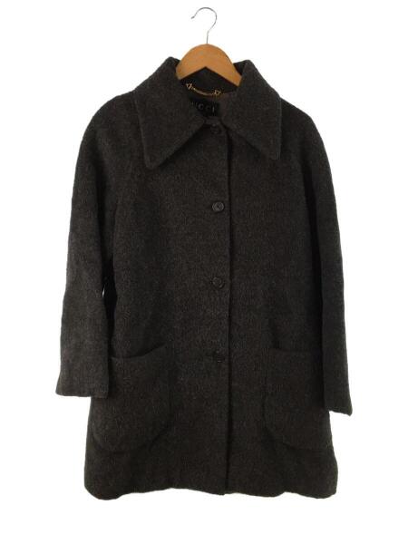 GUCCI(グッチ) / ステンカラーコート/40/アルパカ/グレー/214-0196 