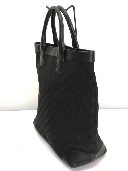 GUCCI(グッチ) / GGキャンバス/トートバッグ/キャンバス/ブラック 