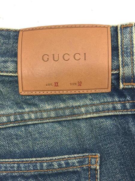 GUCCI(グッチ) / ボトム/32/デニム/インディゴ/475252-XD593/汚れ有