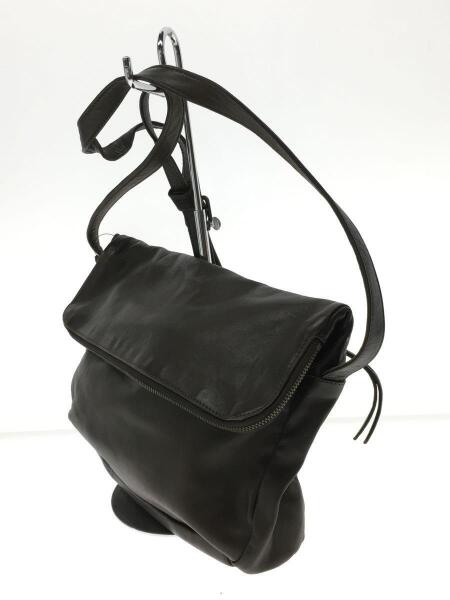 agnes b.(アニエスベー) / ショルダーバッグ/レザー/ブラウン/使用感有